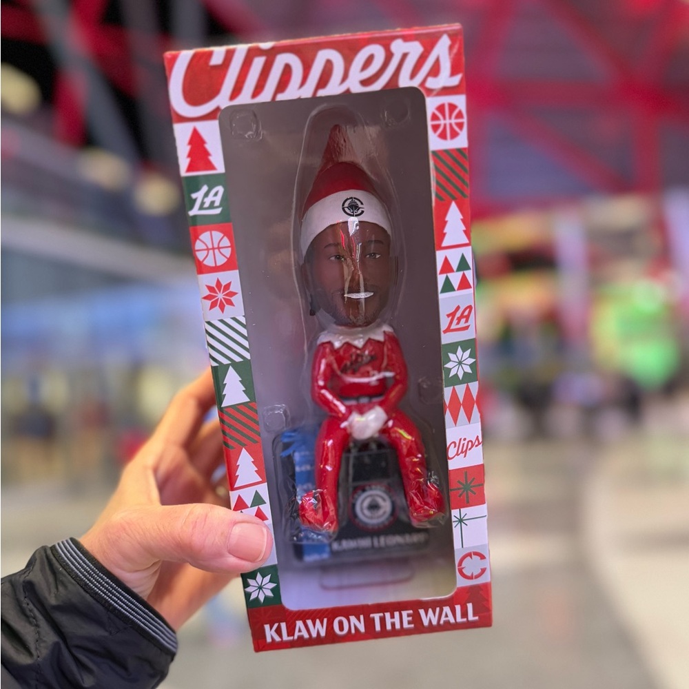 Clippers Klaw on the Wall Bobblehead